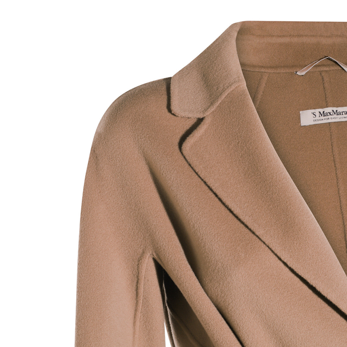 PERFECT CAMEL VIRGIN WOOL ESTURIA COAT