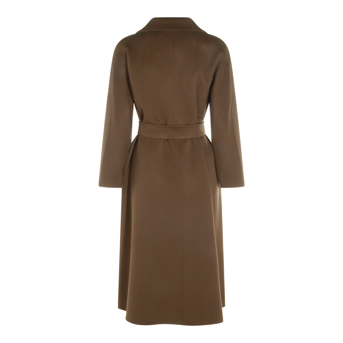 DARK GOLD VIRGIN WOOL ESTURIA COAT