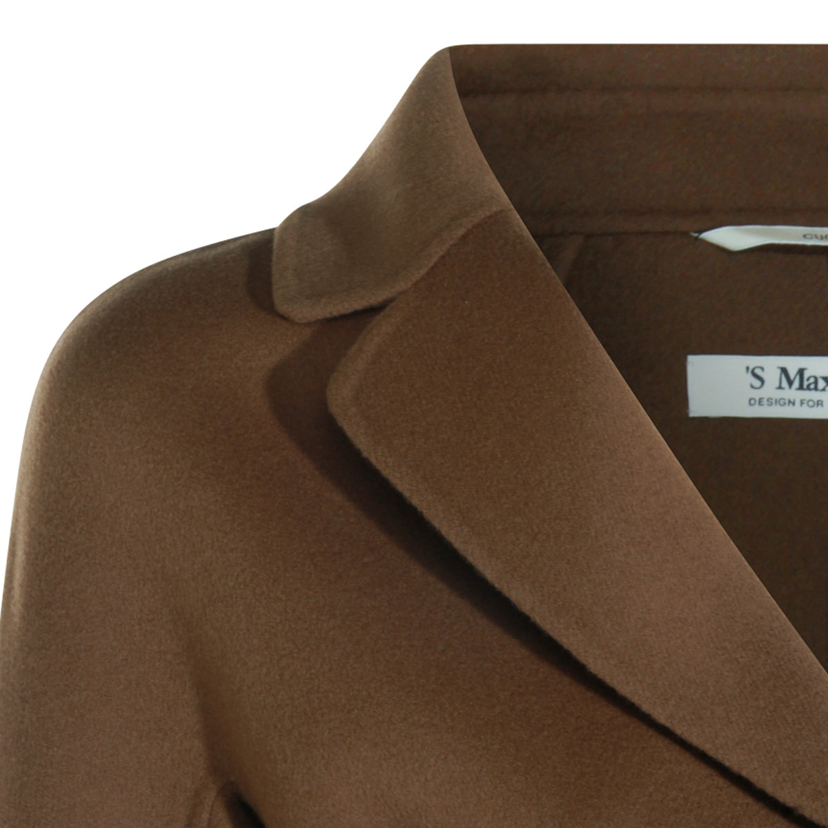 DARK GOLD VIRGIN WOOL ESTURIA COAT
