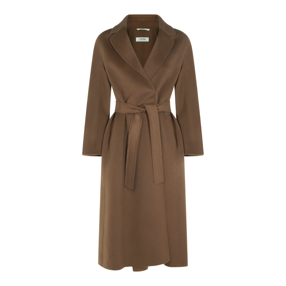 DARK GOLD VIRGIN WOOL ESTURIA COAT