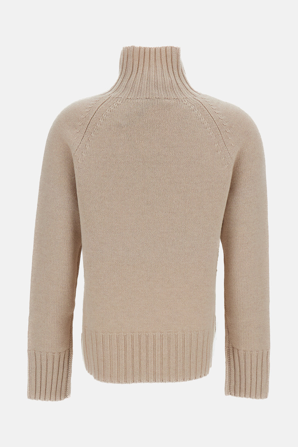 BOXY TURTLENECK WOOL AND CASHMERE SWEATER