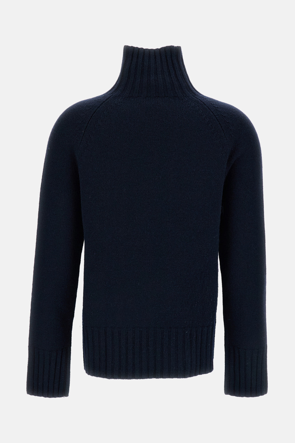 BOXY TURTLENECK WOOL AND CASHMERE SWEATER