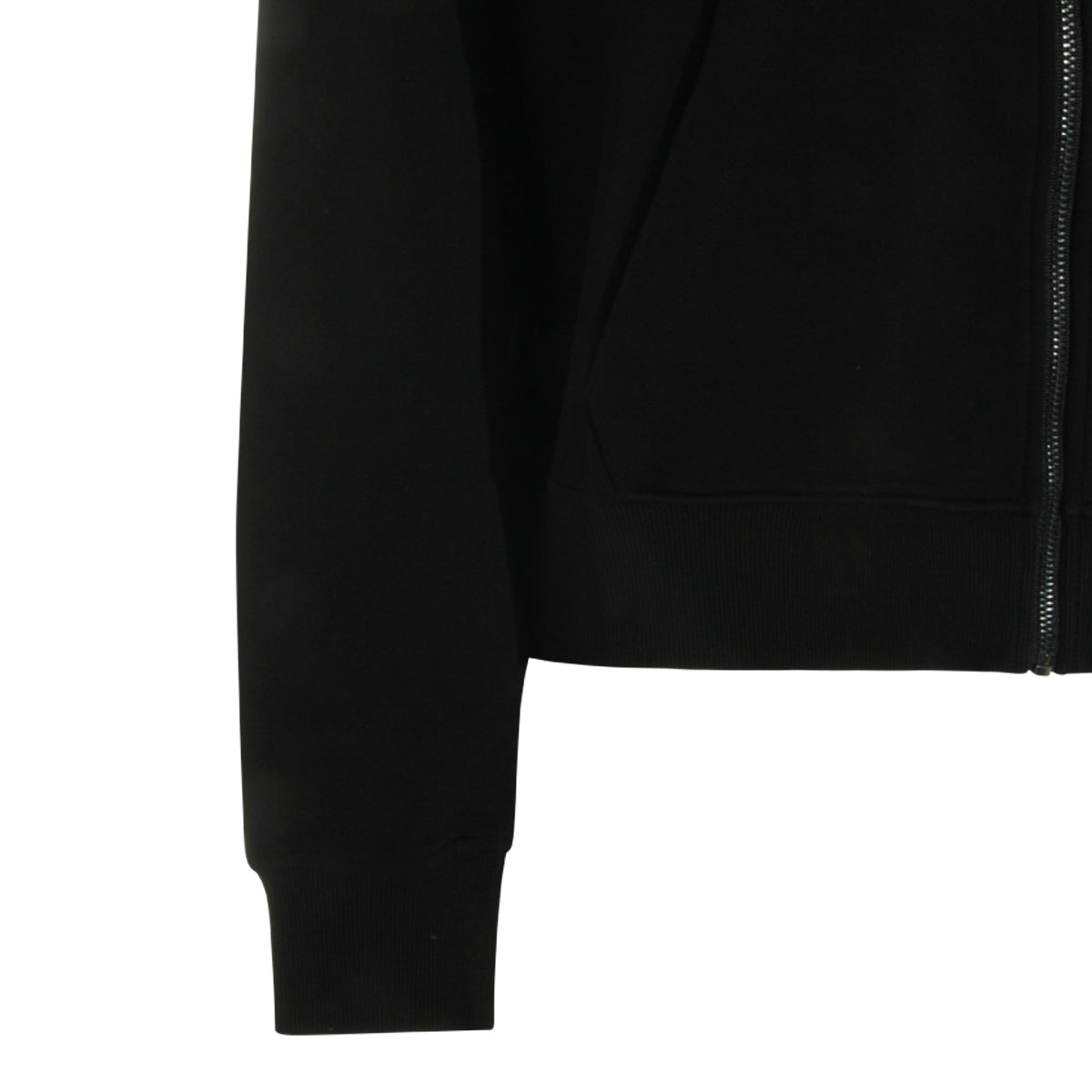 BLACK COTTON BLEND MAREA SWEATSHIRT