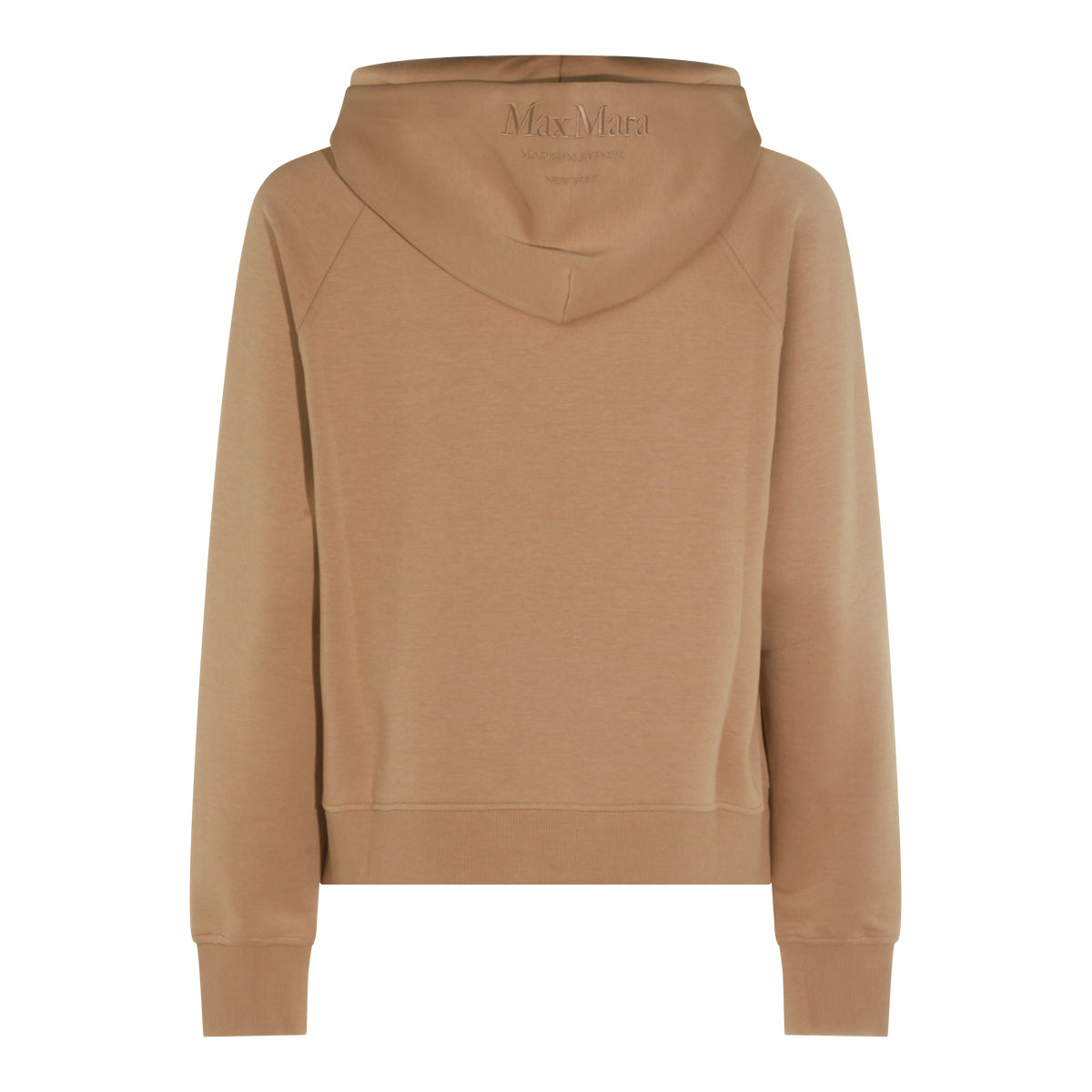 CAMEL COTTON BLEND MAREA SWEATSHIRT