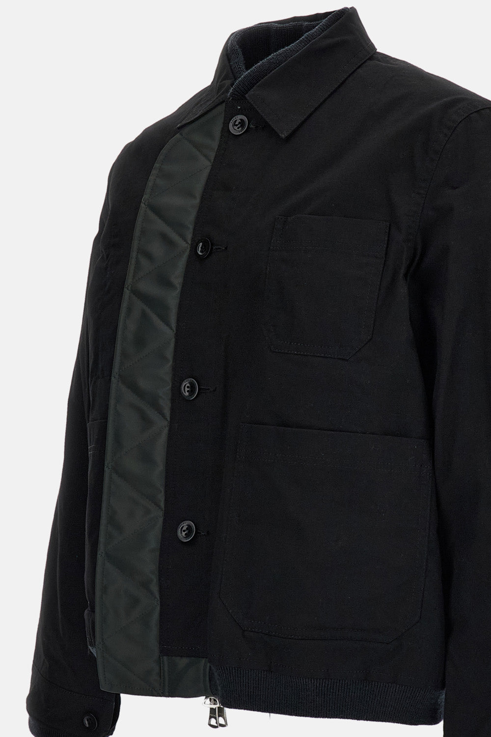 NYLON TWILL RIP STOP REVERSIBLE JACKET