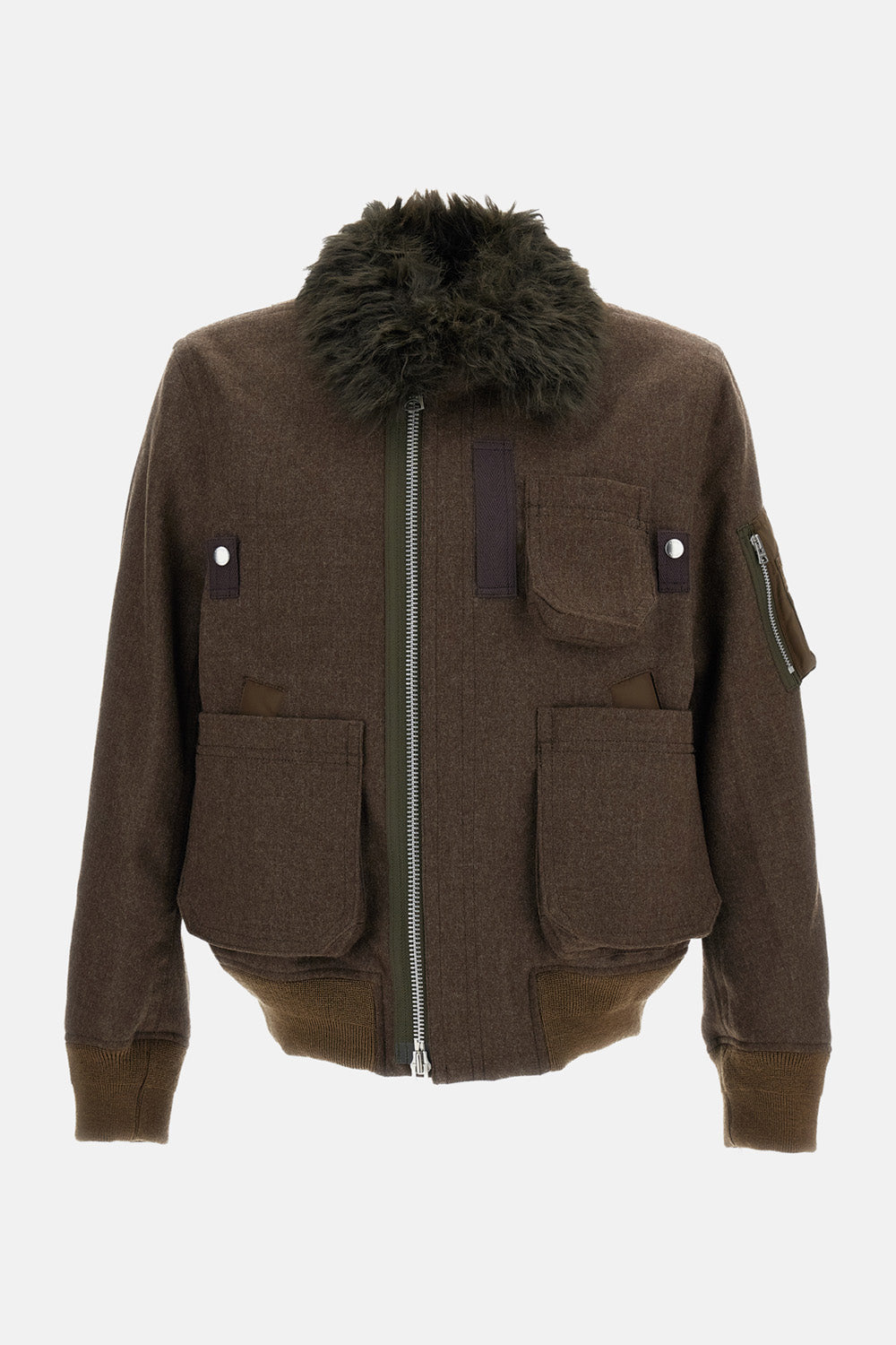 WOOL MELTON JACKET