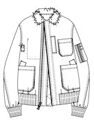 WOOL MELTON JACKET