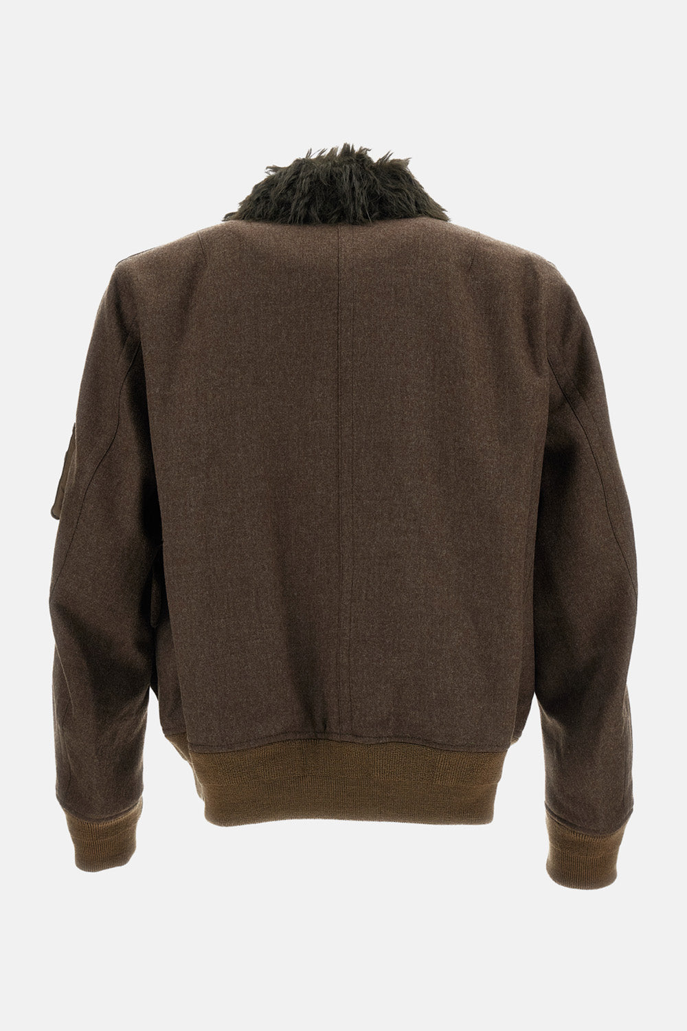 WOOL MELTON JACKET