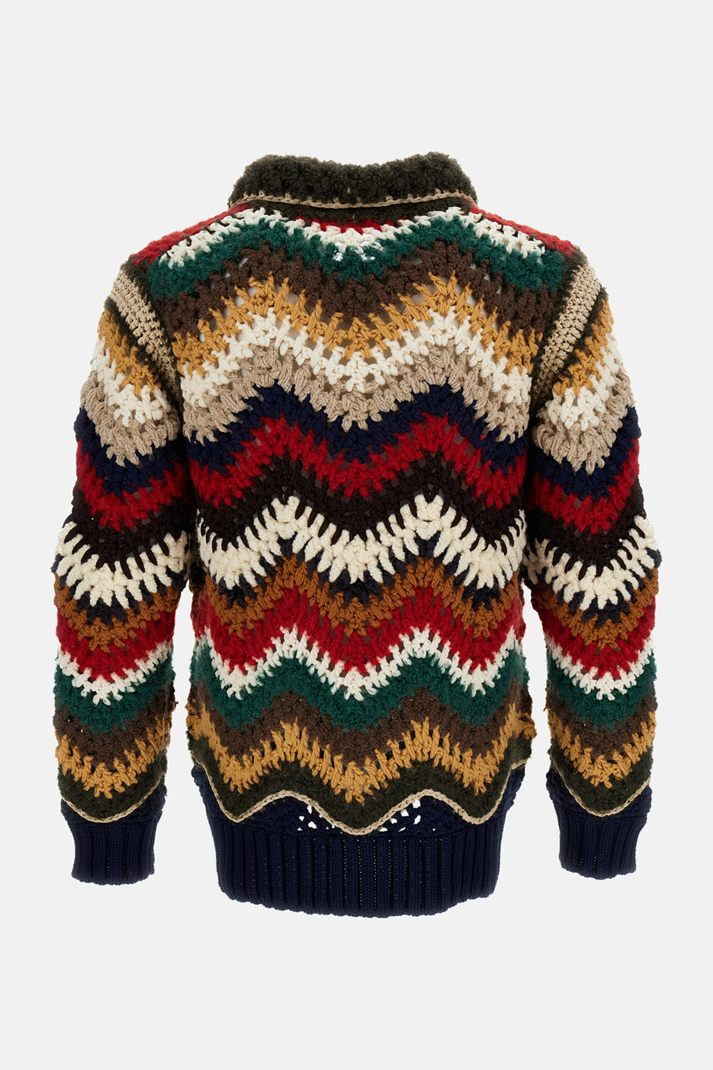 MIX CROCHET KNIT