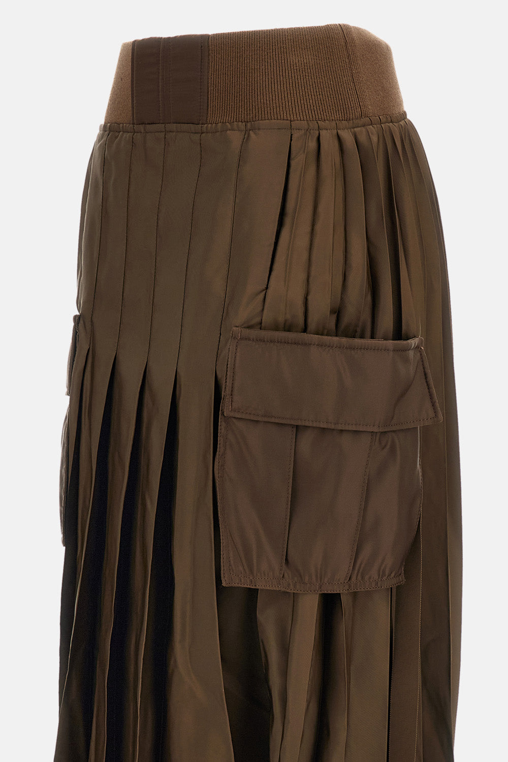 NYLON TWILL SKIRT
