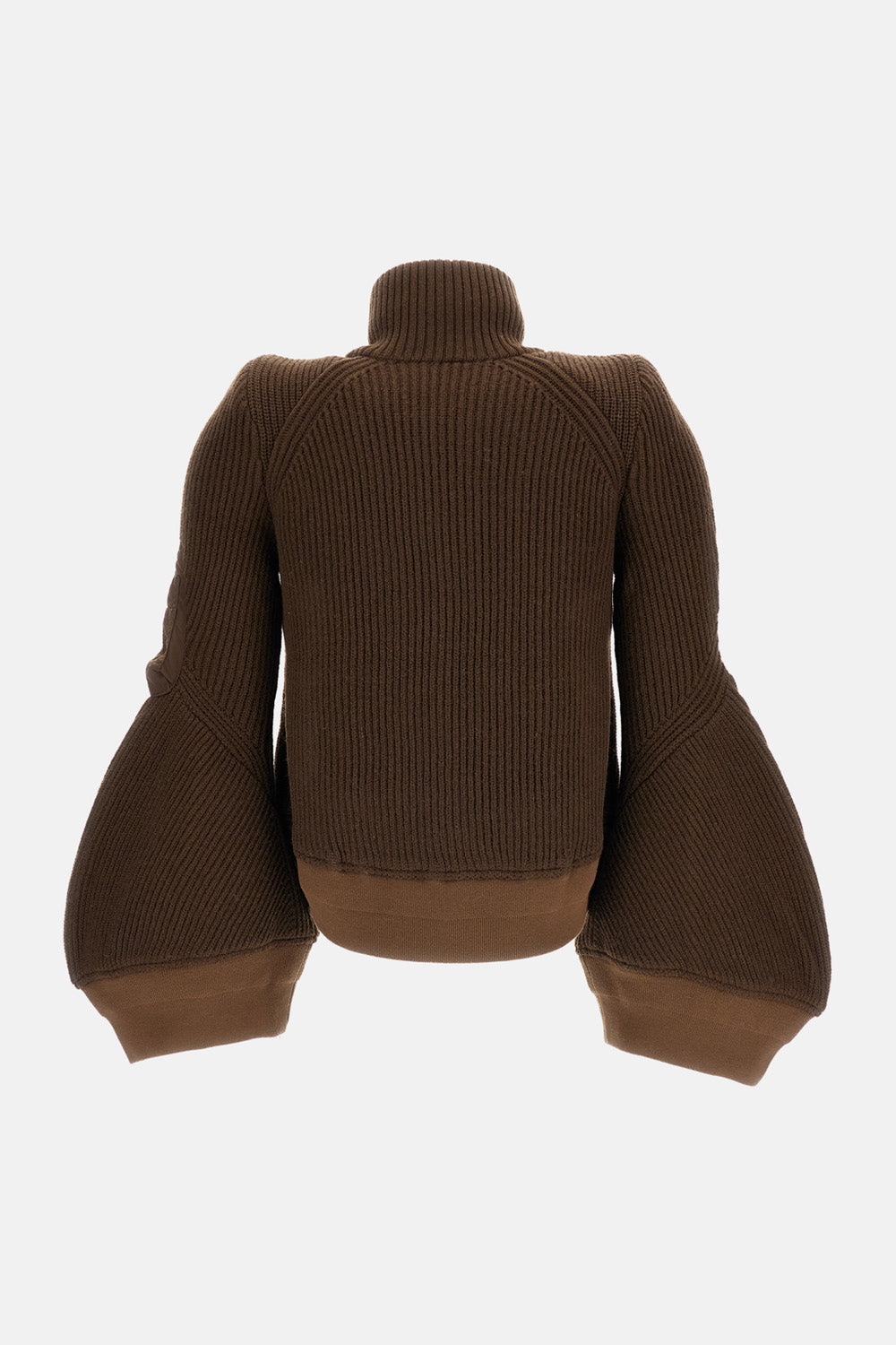 WOOL KNIT BLOUSON