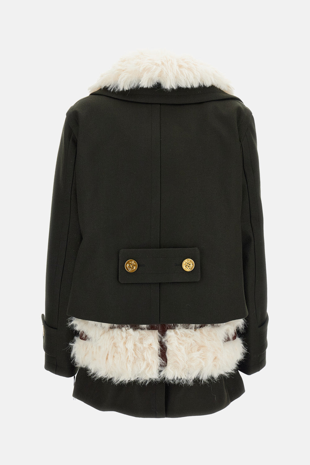 WOOL MELTON COAT