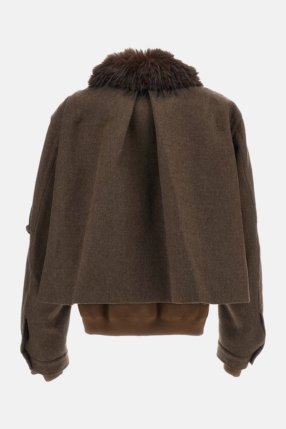 WOOL MELTON BLOUSON