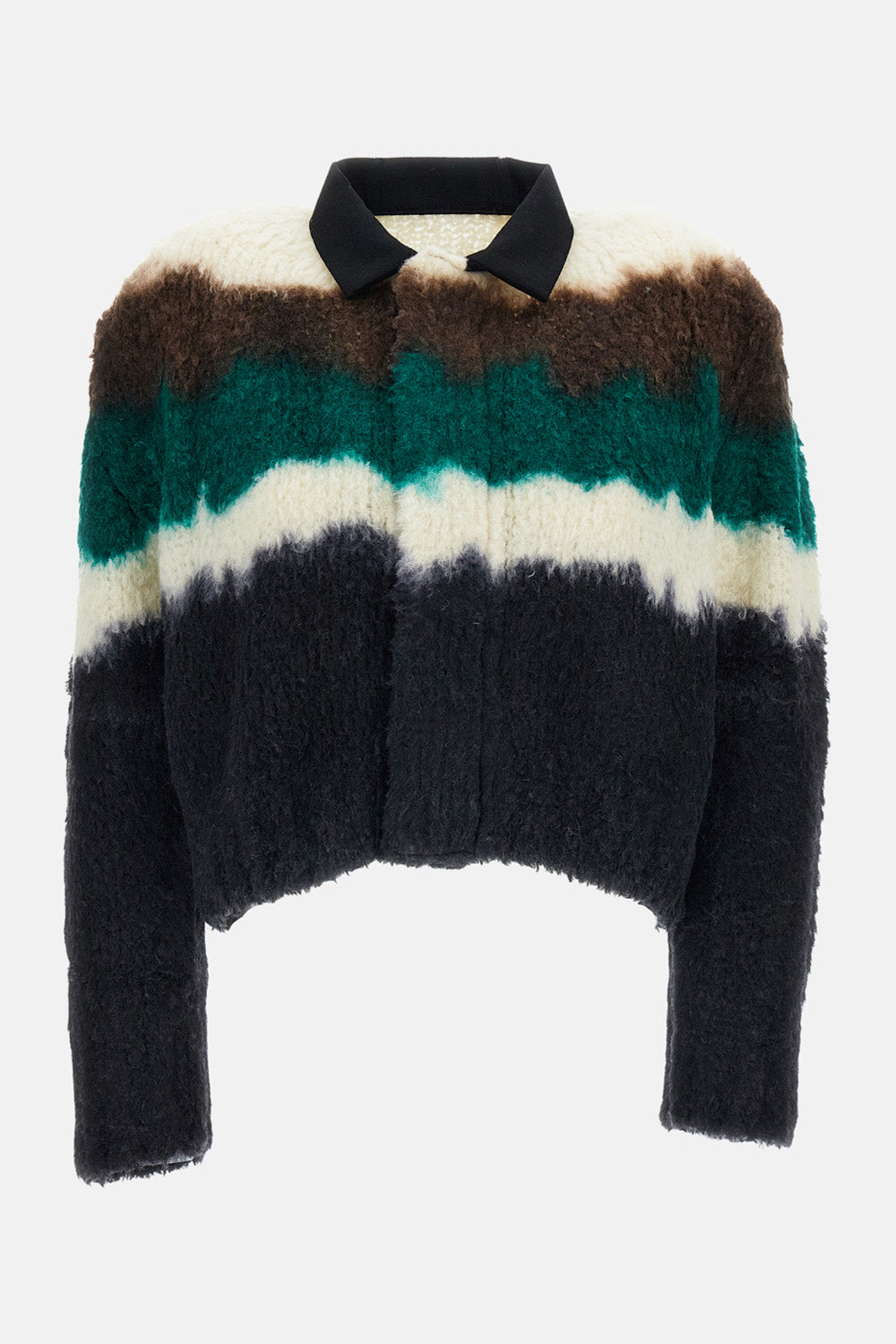 CHUSEN-DYED KNIT CARDIGAN