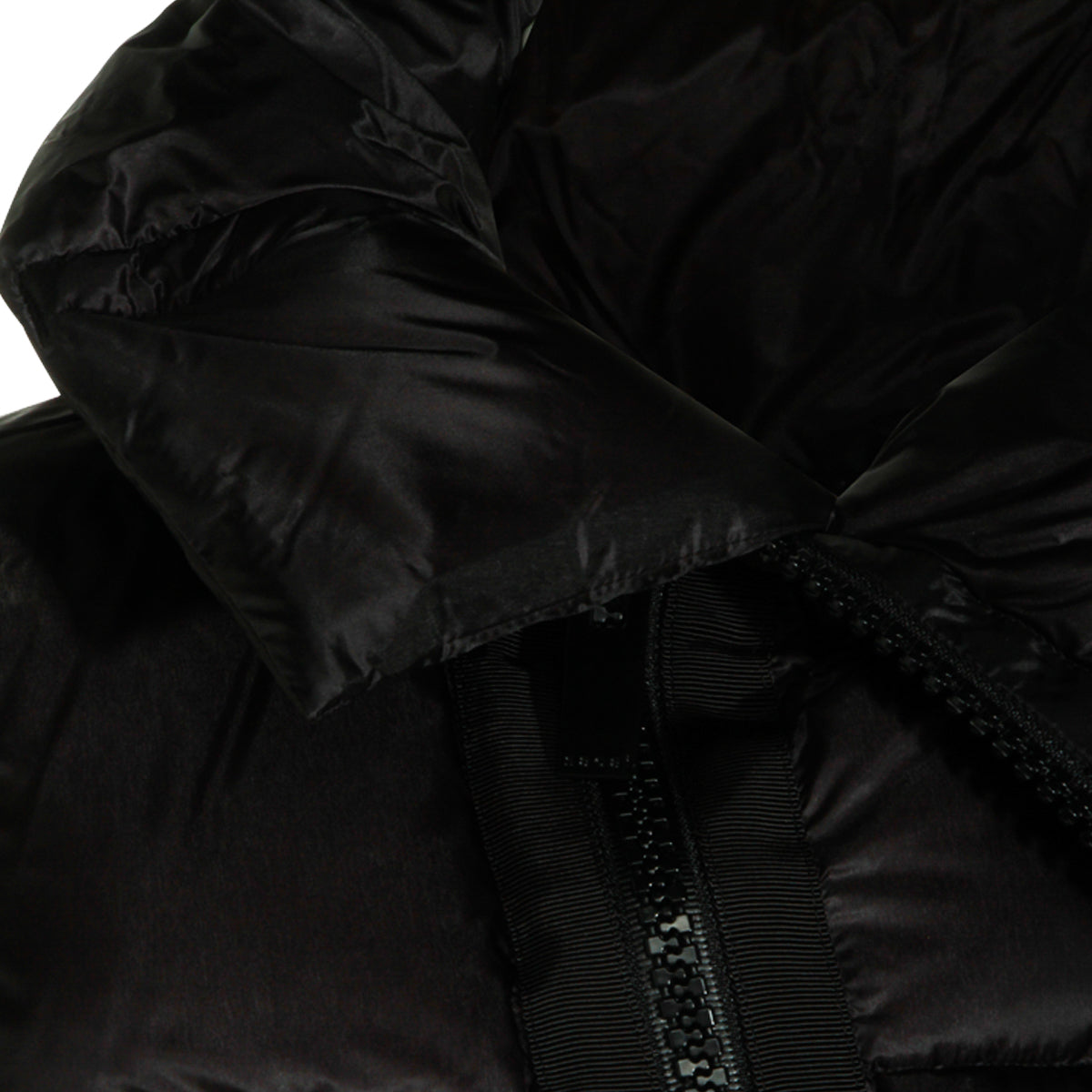 BLACK PUFFER DOWN JACKET