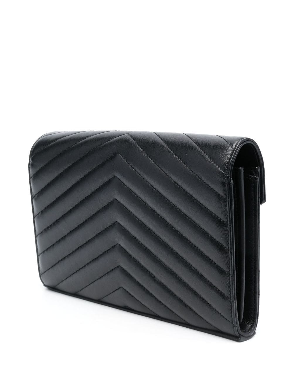 CLUTCH BAG WITH CASSANDRE CHAIN IN LEATHER