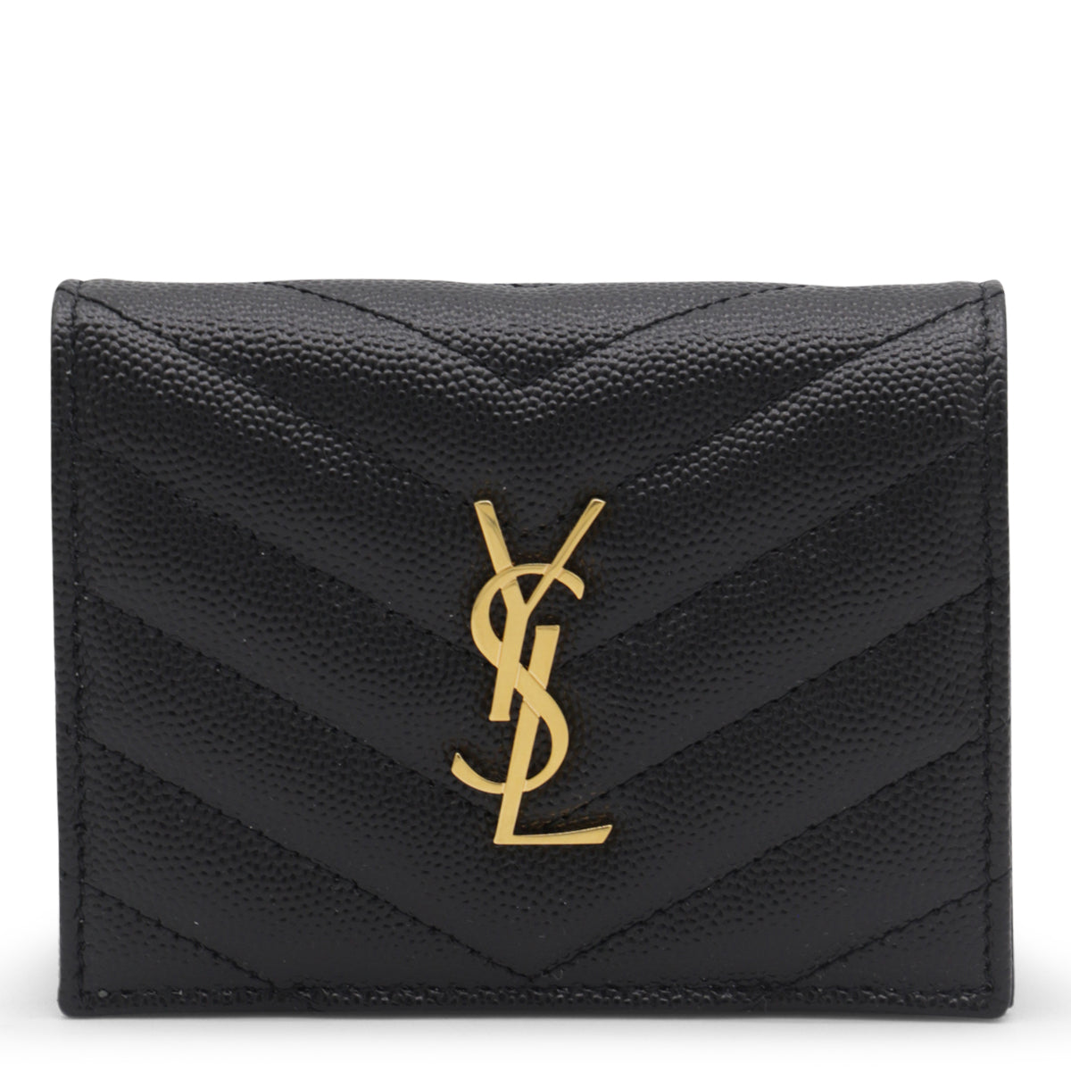 BLACK LEATHER WALLET