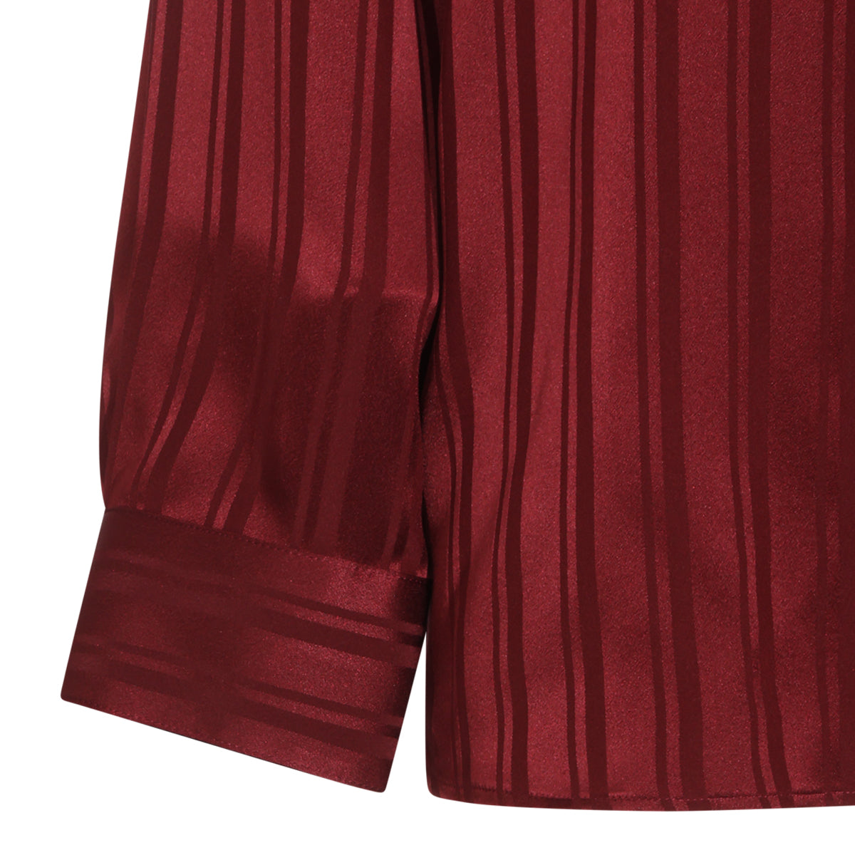 BORDEAUX SILK SHIRT