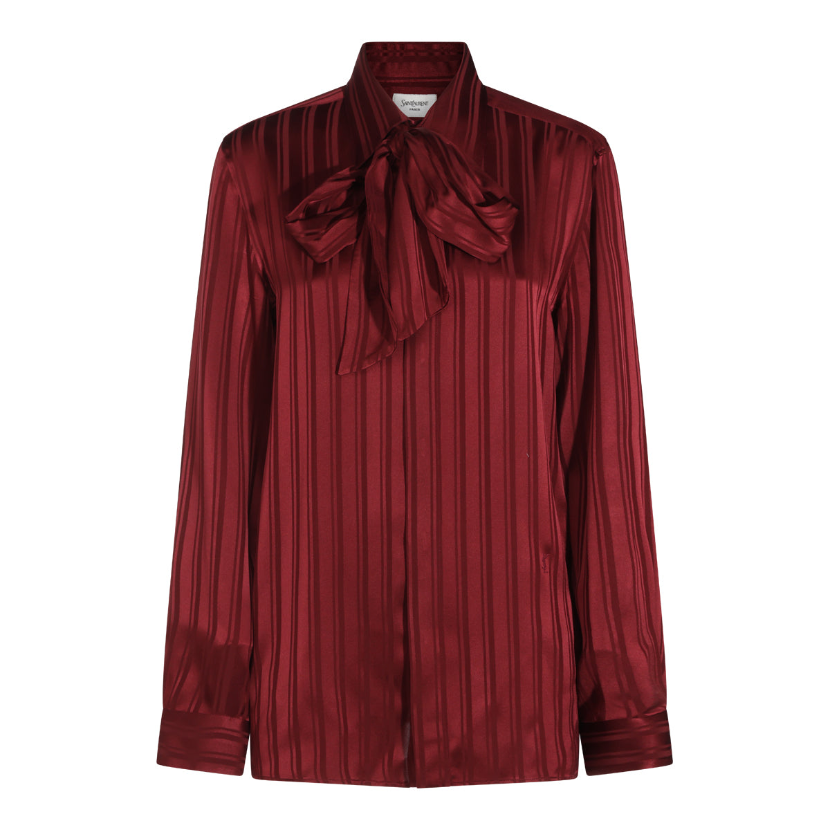 BORDEAUX SILK SHIRT