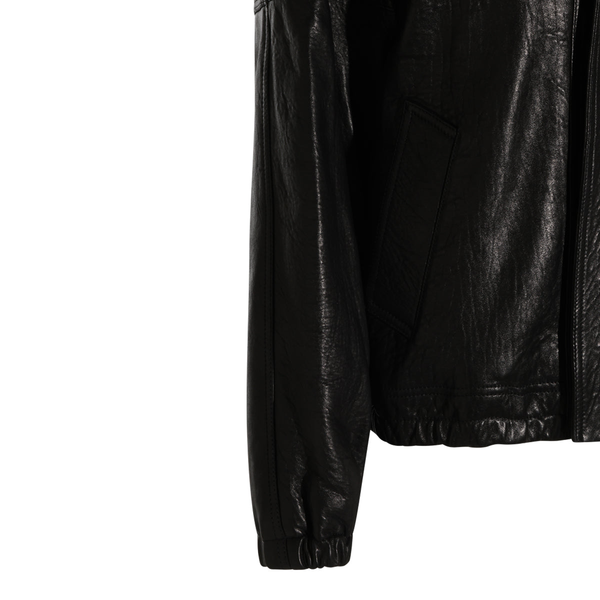 BLACK LEATHER JACKET