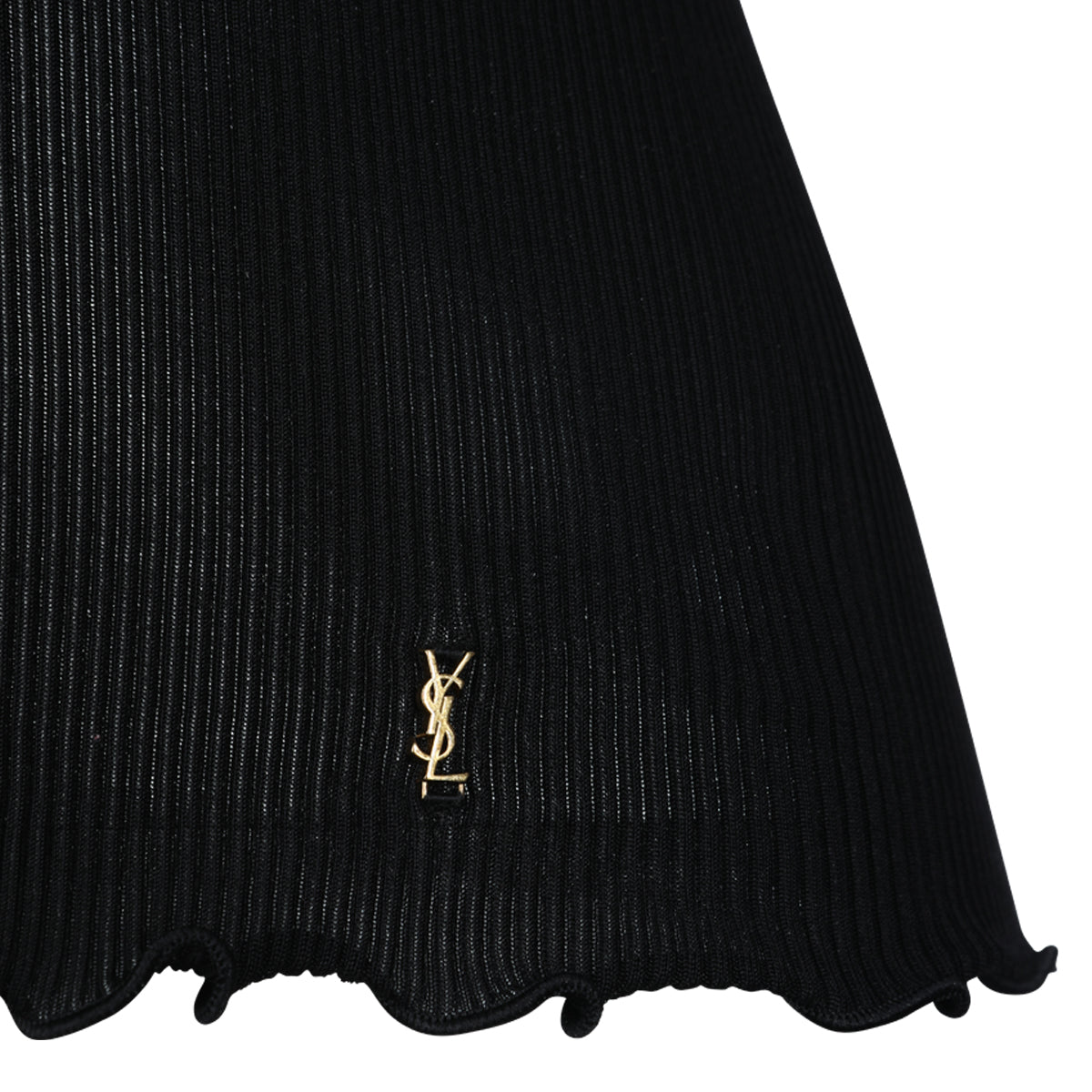 BLACK SILK TOP