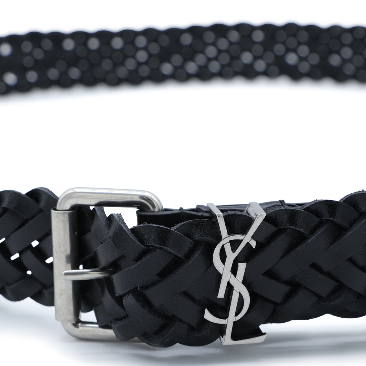 BLACK LEATHER BELT