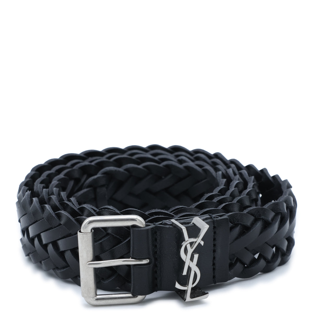 BLACK LEATHER BELT