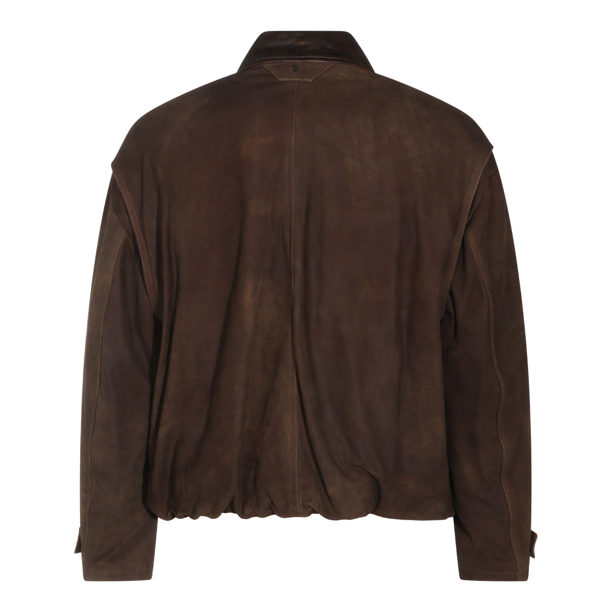 BROWN SUEDE LEATHER JACKET