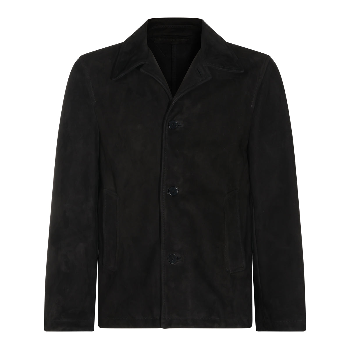 BLACK SUEDE LEATHER JACKET
