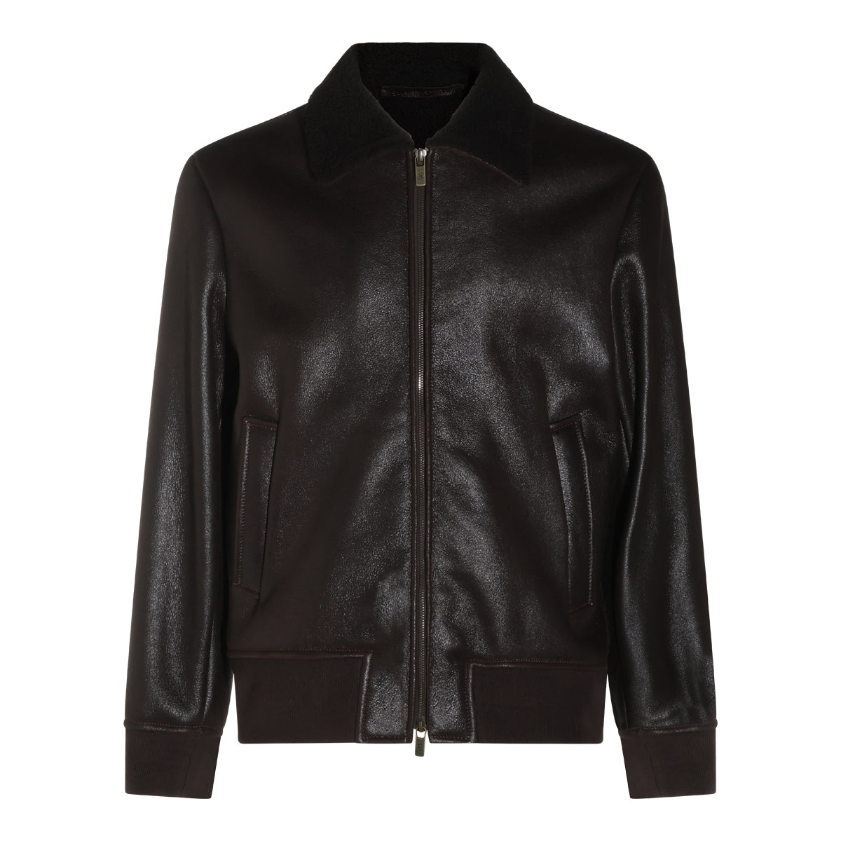 BLACK LEATHER JACKET