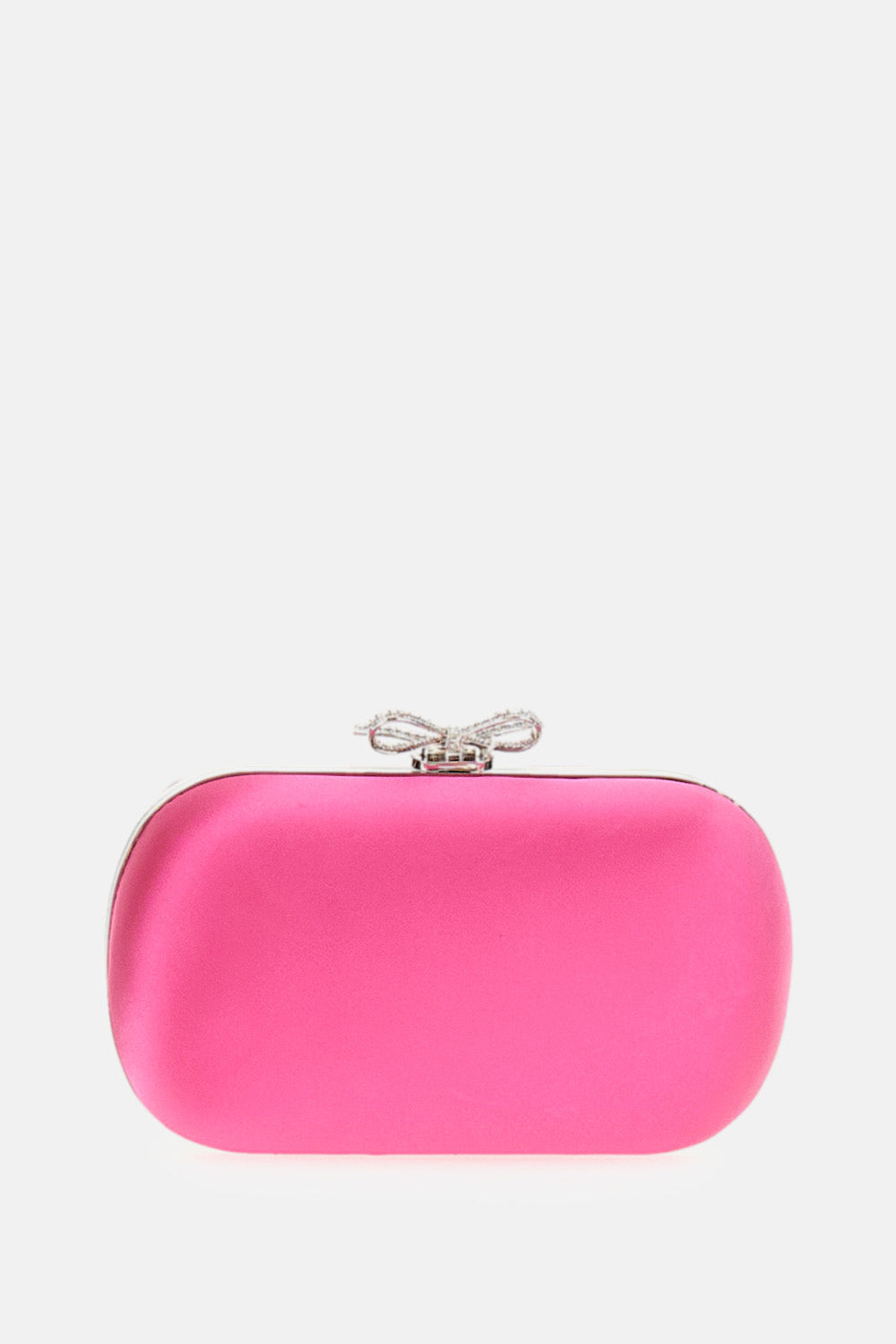 SATIN CLUTCH BAG