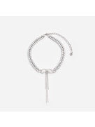 DOUBLE CRYSTAL BOW CHOKER