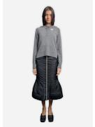RELAXED CASHMERE HOODIE W/ EMB