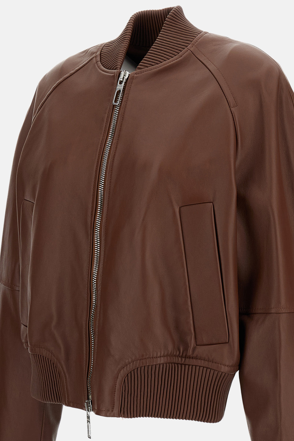 NAPPA LEATHER BOMBER JACKET