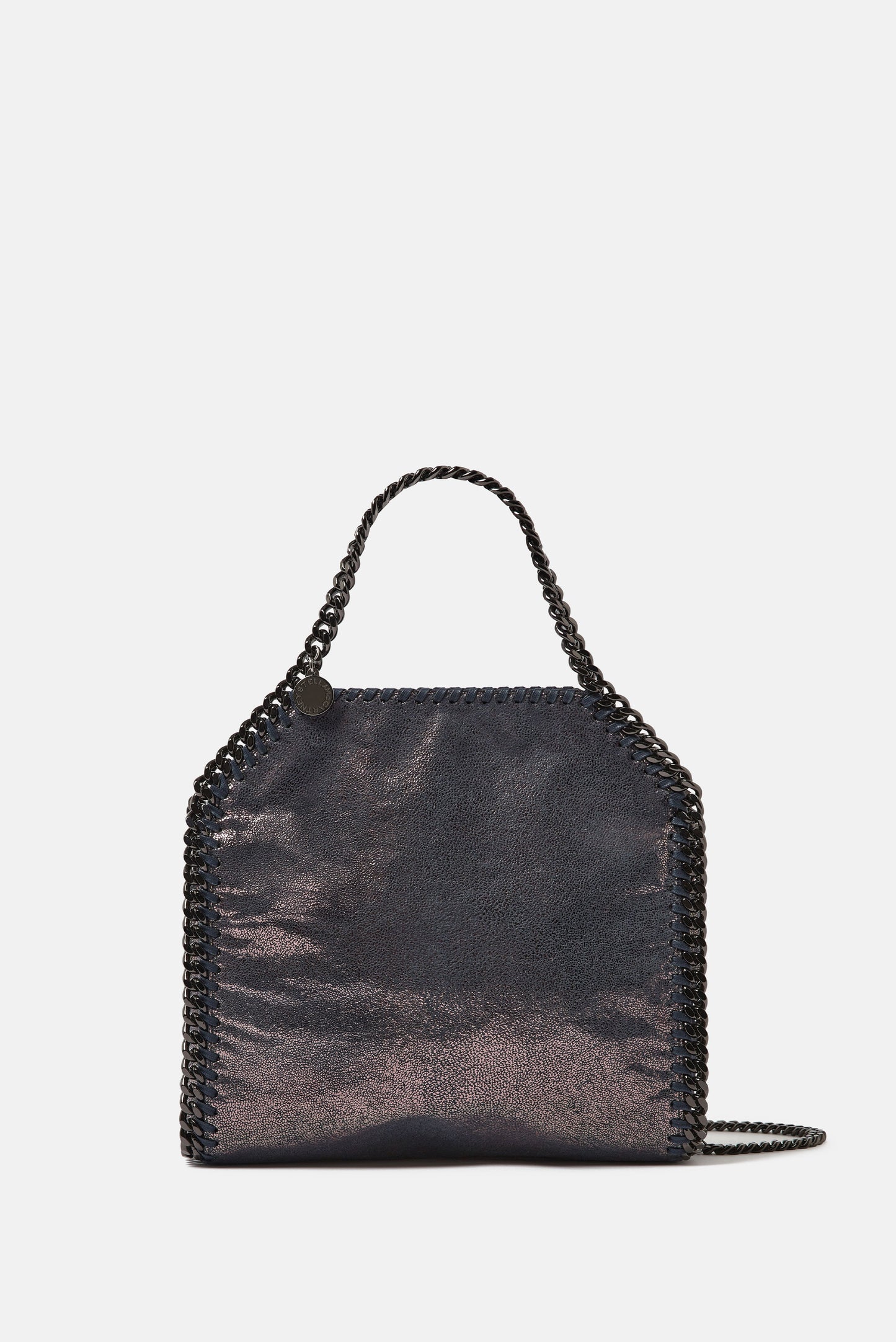 FALABELLA MINI TOTE ECO SHINY DOTTED CHAMOIS BAG