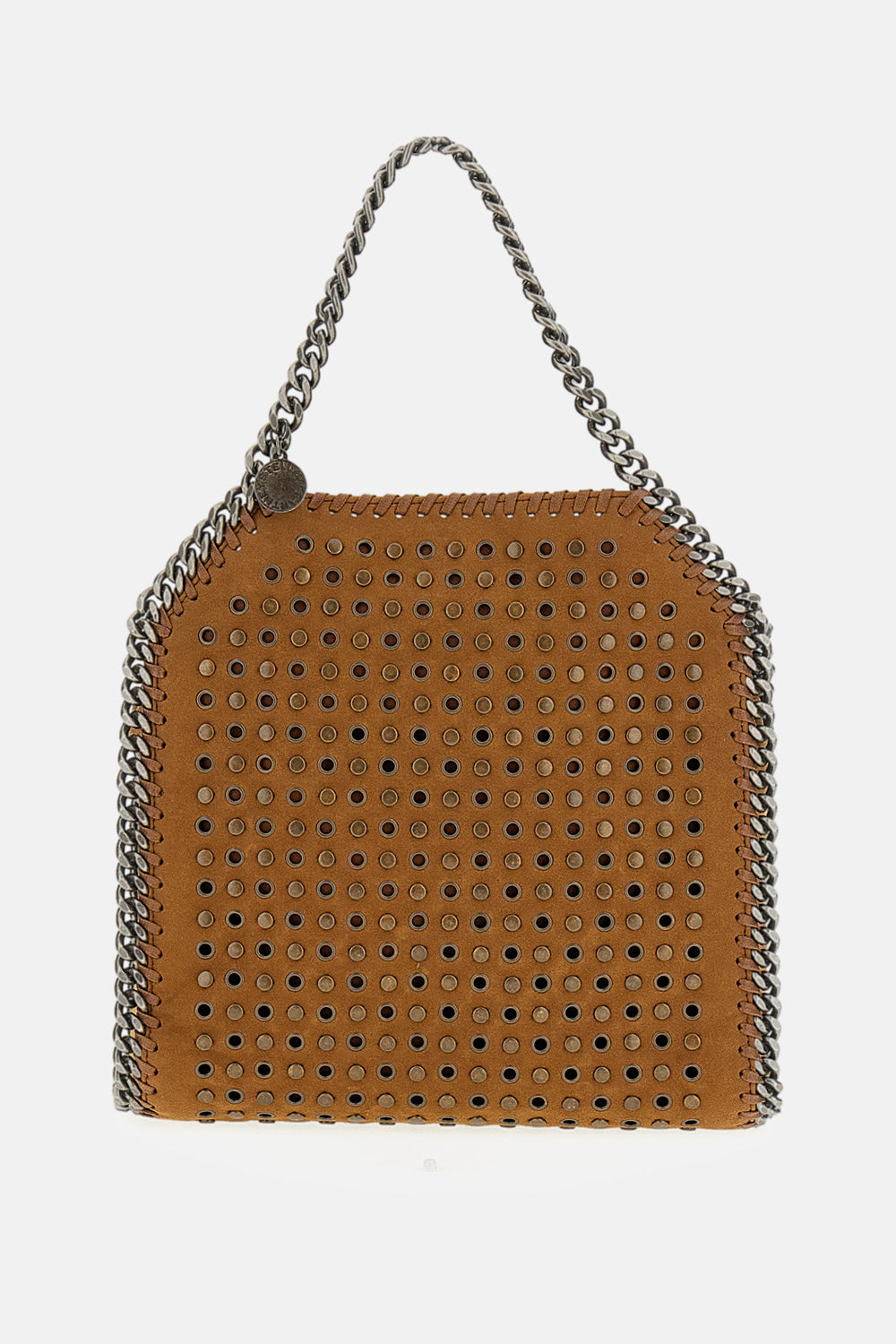 FALABELLA MINI BAG ALTER SUEDE W/STUDS &AMP; EYELETS