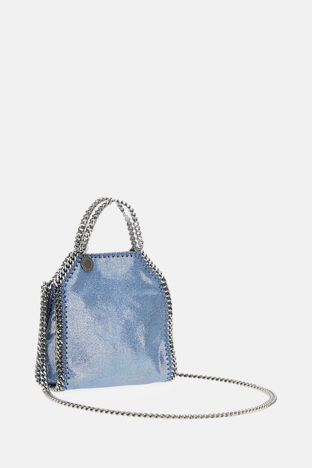 FALABELLA TINY TOTE ECO SHINY DOTTED CHAMOIS BAG