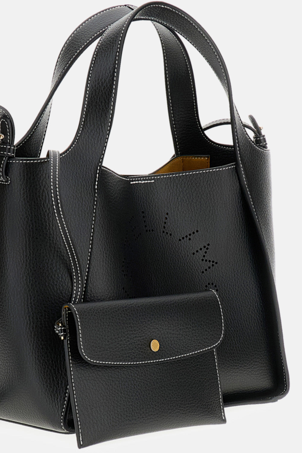 LOGO CROSSBODY TOTE BAG ECO EMBOSSED GRAINY ALTER MAT