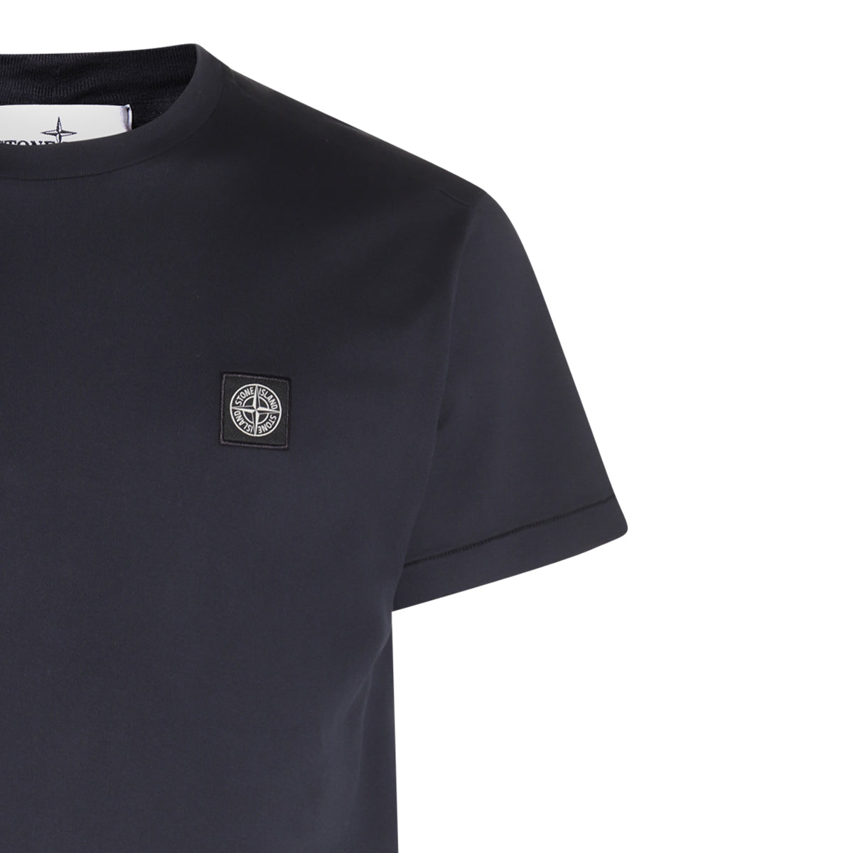 NAVY BLUE COTTON T-SHIRT