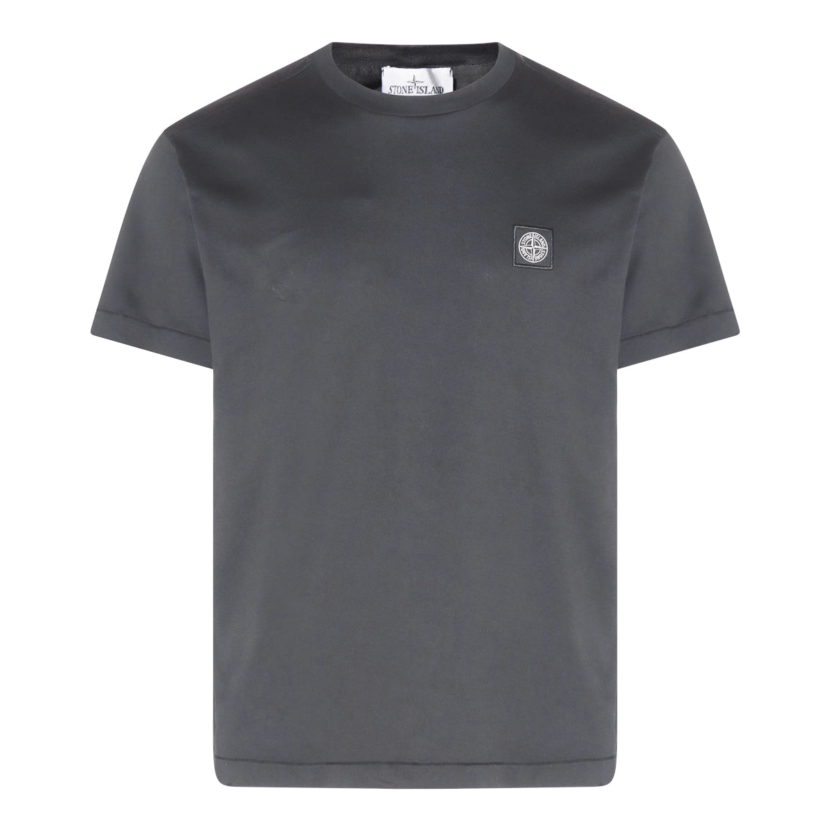 LEAD GREY COTTON T-SHIRT