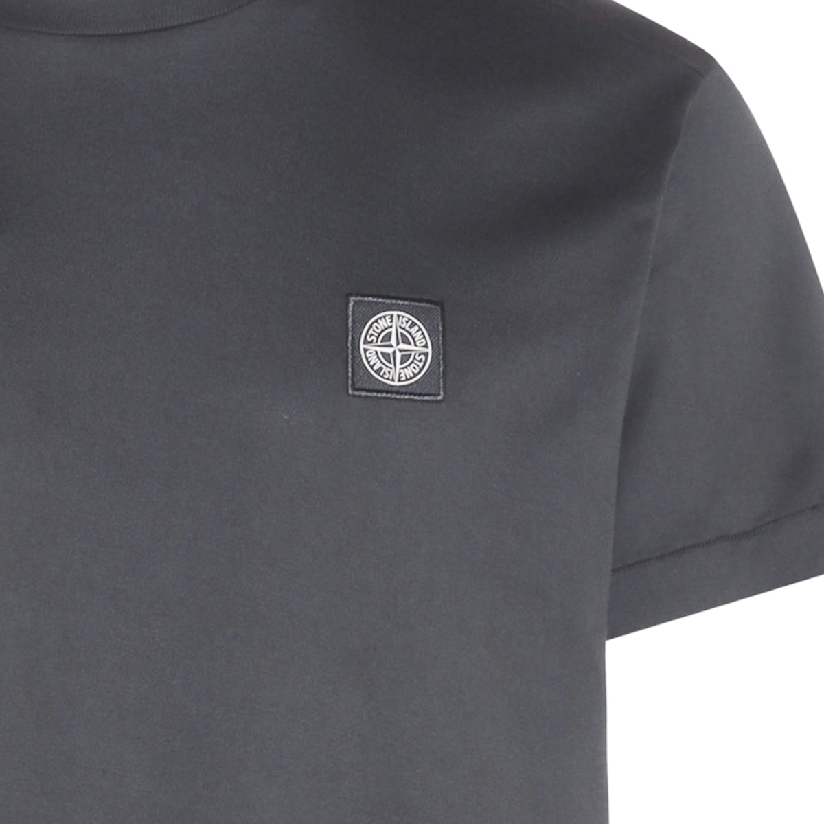 LEAD GREY COTTON T-SHIRT
