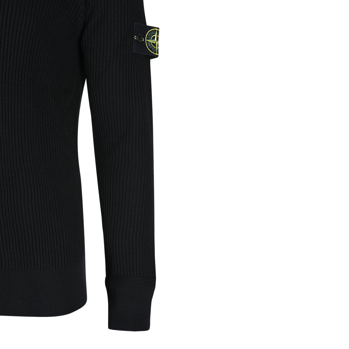 BLACK WOOL SWEATER