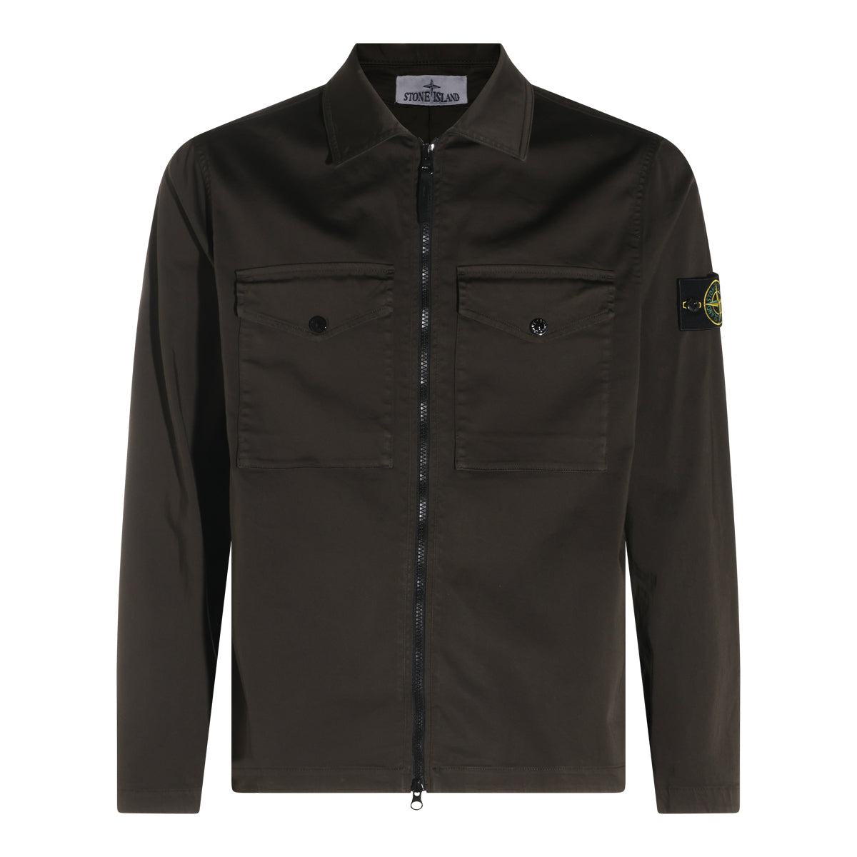 DARK GREEN COTTON SHIRT