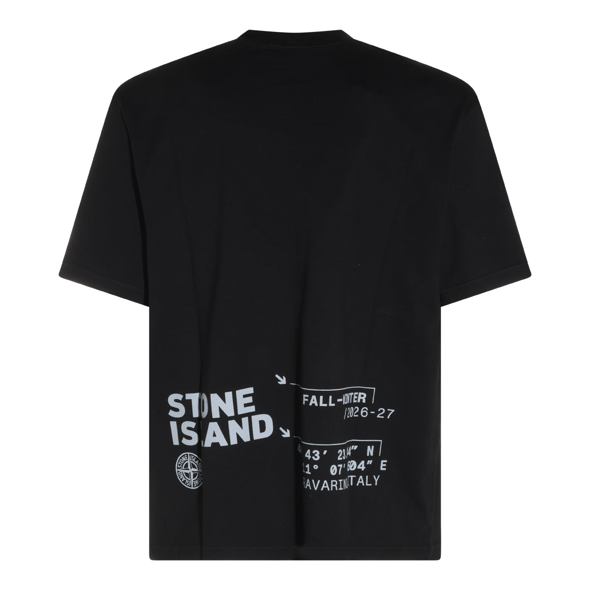 BLACK COTTON T-SHIRT