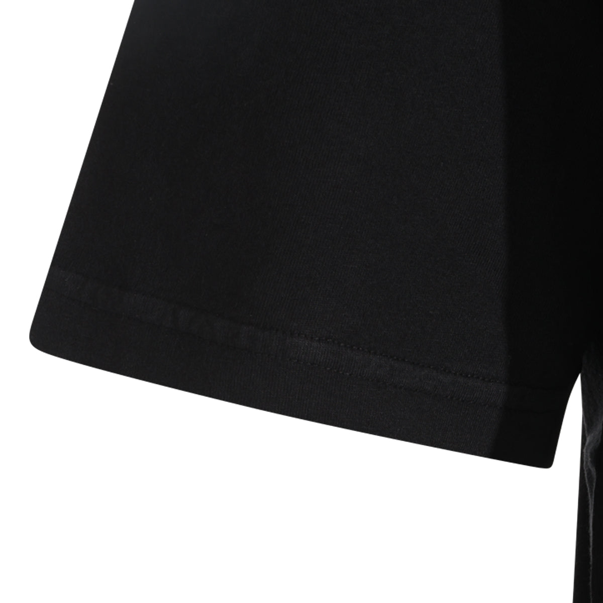 BLACK COTTON T-SHIRT