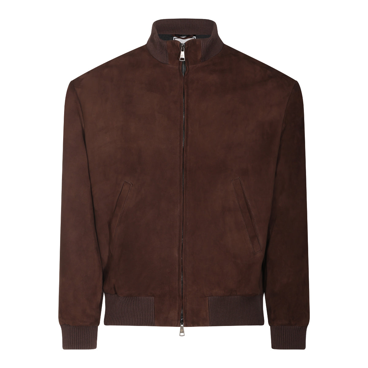 DARK BROWN LEATHER JACKET