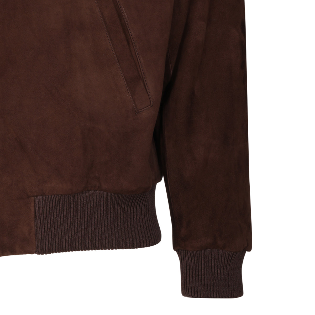 DARK BROWN LEATHER JACKET