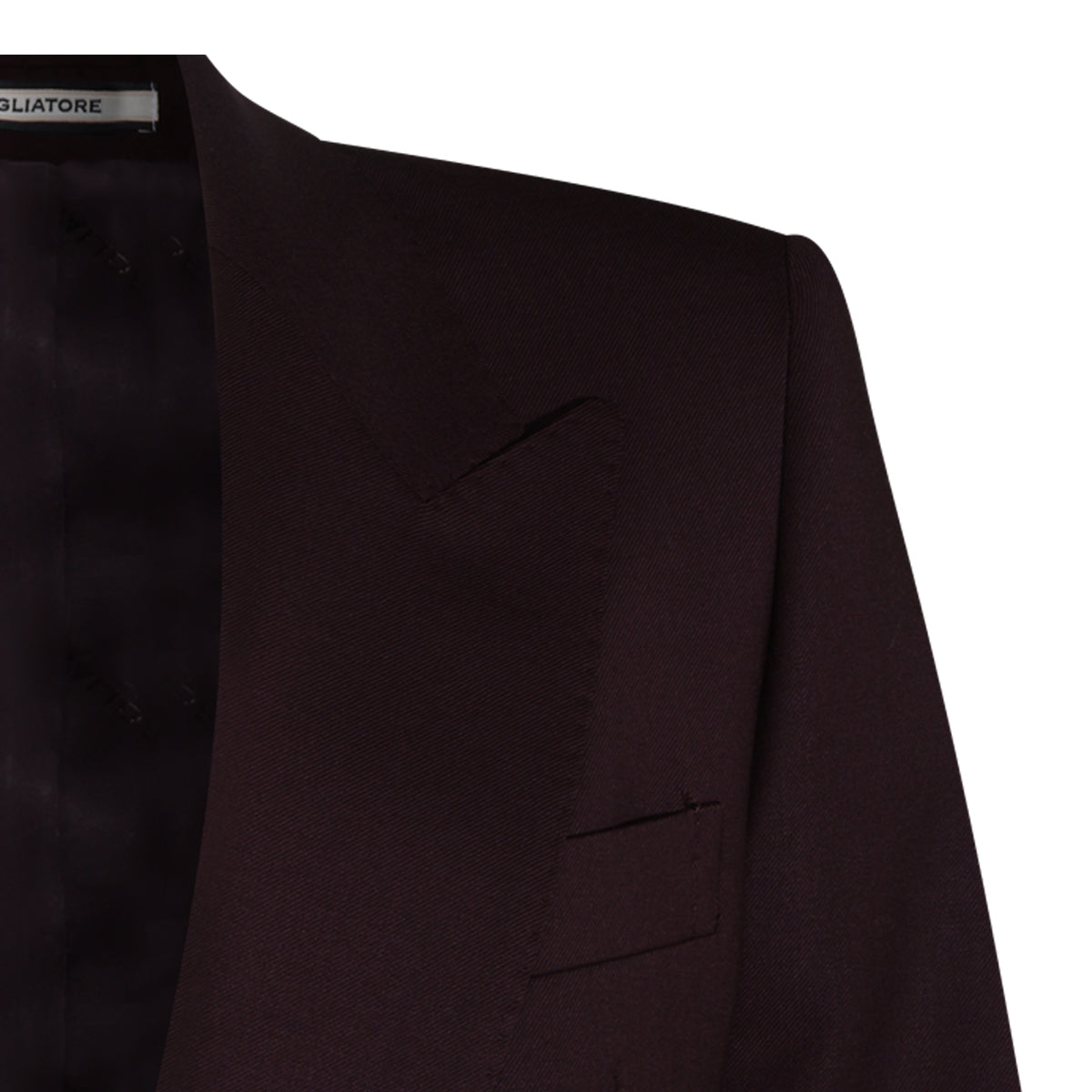 VIOLET VIRGIN WOOL T PARIGI SUIT