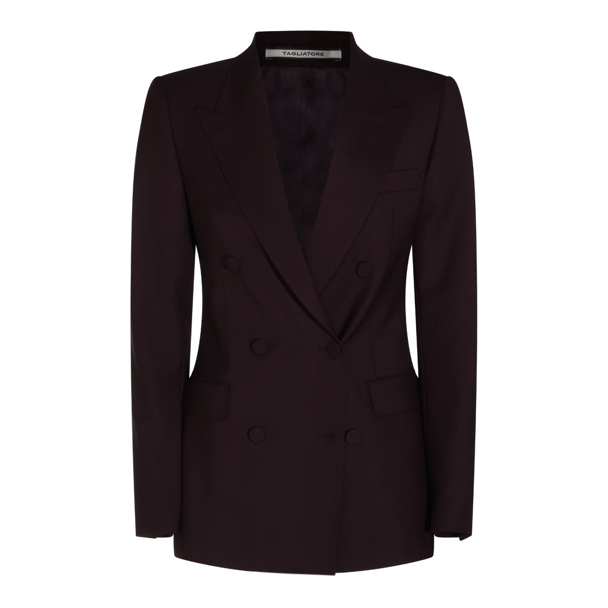 VIOLET VIRGIN WOOL T PARIGI SUIT