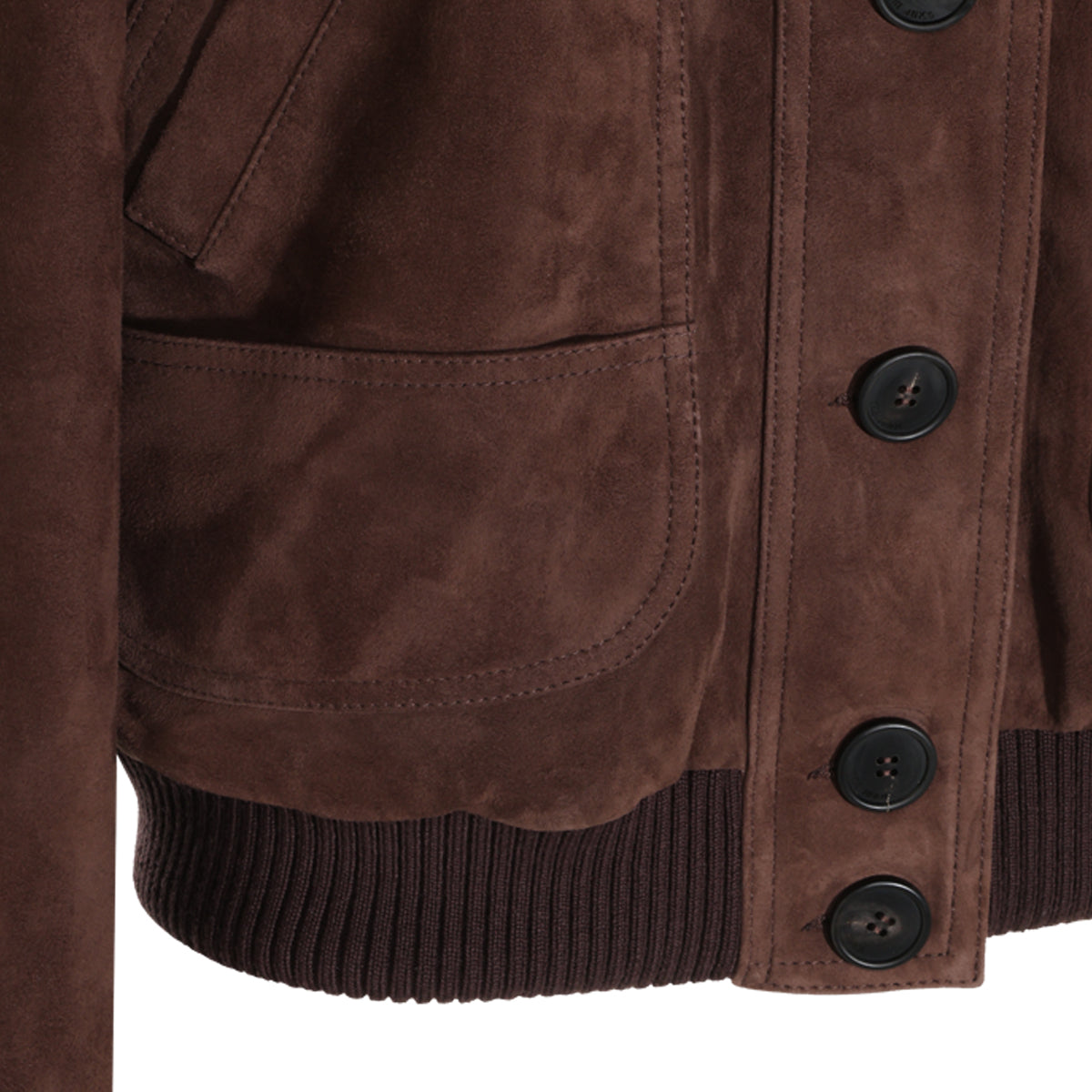 DARK BROWN LEATHER JACKET
